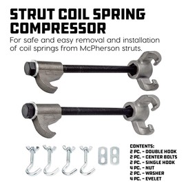 Powerbuilt 940562 Heavy Duty Strut Coil Spring Compressor