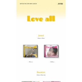 Jo Yuri LOVE ALL 2nd Mini Album Jewel Version 2 Cover SET CD+16p Booklet+2p PhotoCard+Tracking Sealed