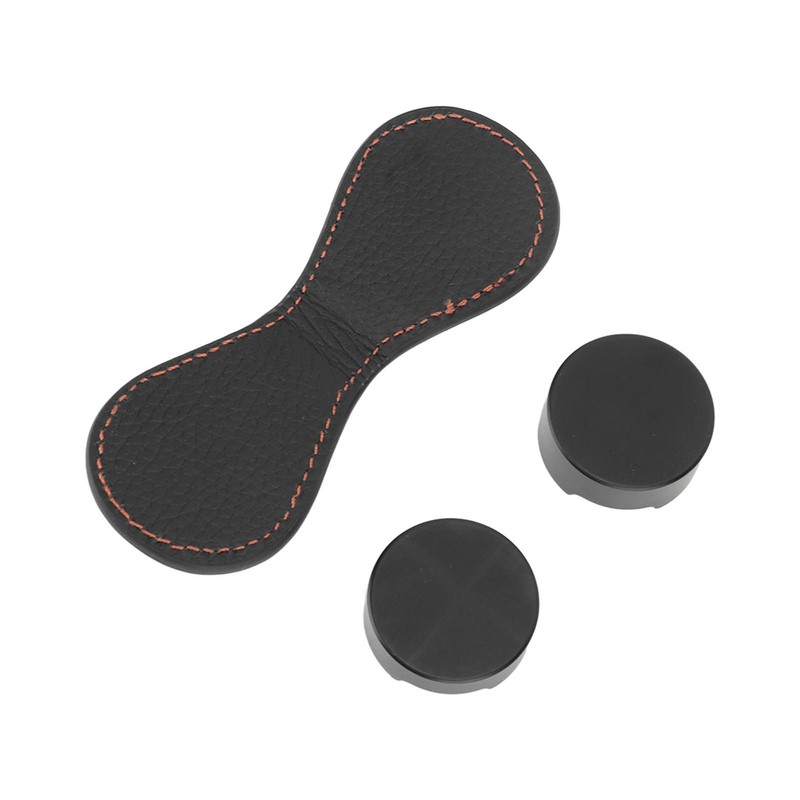 Magnetic Pocket Billiard Chalk Holder Leather Chalk Clip Billiard Pool