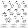10 PCS Soft Close Cabinet Hinges Cold Rolling Door Hinge