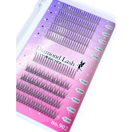 DiamondLash One Phone Lash Series Partial False Eyelashes (no.902 (0.4 - 0.5 inches (10 - 12 mm))