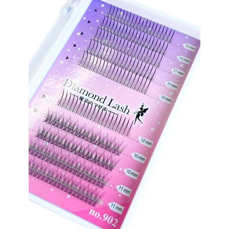 DiamondLash One Phone Lash Series Partial False Eyelashes (no.902 (0.4