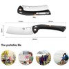 SENBON 440 Stainless Steel Lightweight Ultra Sharp Pocket Folding Chef