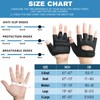 RYMNT Minimal Weight Lifting Gloves,Short Micro Workout Gloves Grip Pads