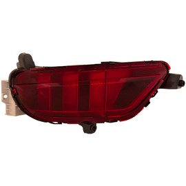 HEADLIGHTSDEPOT Rear Bumper Reflector Compatible With Mazda CX5 2017-2021 CAPA Certified Left Driver Side Rear Bumper Reflector Assembly