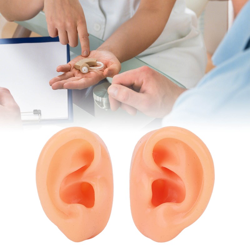 Silicone Ear Model Human Artificial Ear Display for Hearing Aids