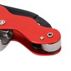 Aluminum Magnalium Alloy Self‑Braking Stop Descender for 10‑12mm Rope Climbing