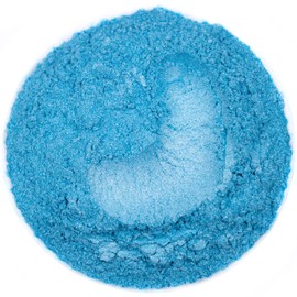 Rolio - Mica Powder - 1 LB of Pigment for Paint, Dye, Soap Making, Nail Polish, Epoxy Resin, Candle Making, Bath Bombs, Slime - (Cyan Rock)