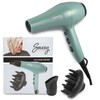 Sassy Ceramic Ion Hair Dryer, 1875-Watt Salon Dryer with Concentrator