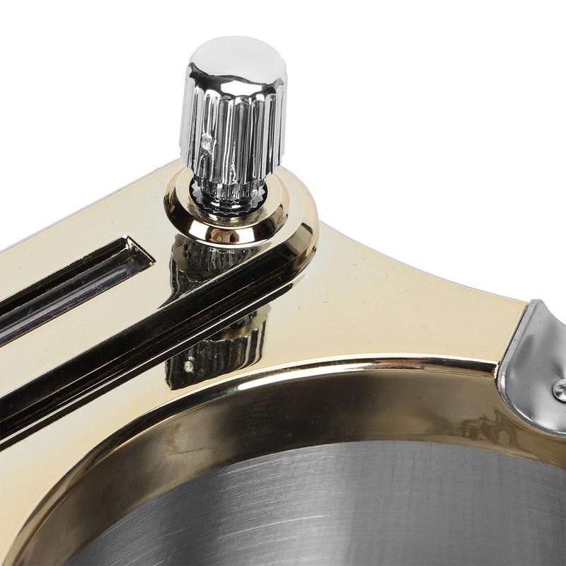 Stainless Steel Ashtray with Matches Lighter Function for Home Office