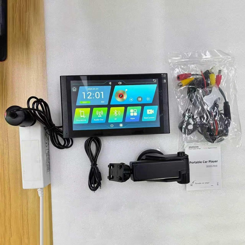 slrongpwolr Wireless Apple Car Play Screen, Android Auto Screen for