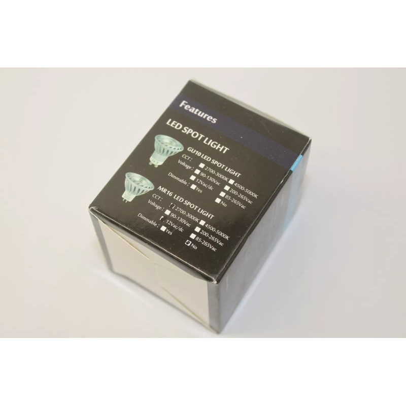 LED Spotlight MR16 Light Bulb 2700-3000K CCT 12VAC/DC 90% Energy
