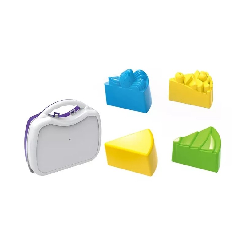 Arena Magic Sand Kinetica Rebanadas De Pastel Pay C/maletin