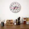vidaXL Vintage Kitchen Wall Clock Flower 30cm Home Office Living