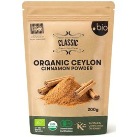 Organic Spice Shop Canela De Ceilán Orgánica En Polvo | Certificado Usda Orgánico Y Kosher | Canela Ceilán En Polvo Orgánica De Sri Lanka | Canela Ceilán Orgánica De Sri Lanka | Canela En Po