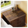 XIXI DECORE Nightstand Cover,(Available for Custom Size) (23Lx16W, L Wood