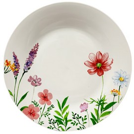 Royal Norfolk 6 Royal Norfolk 10.5" Dinner Plates Spring Wildflowers Easter  Blooms Floral NEW