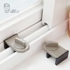 Adjustable Window & Door Security Stopper Lock Window Frame Mount 2ea