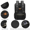 Rabjen DJ Backpack for Club Gigs, DJ Mixer Case Compatible