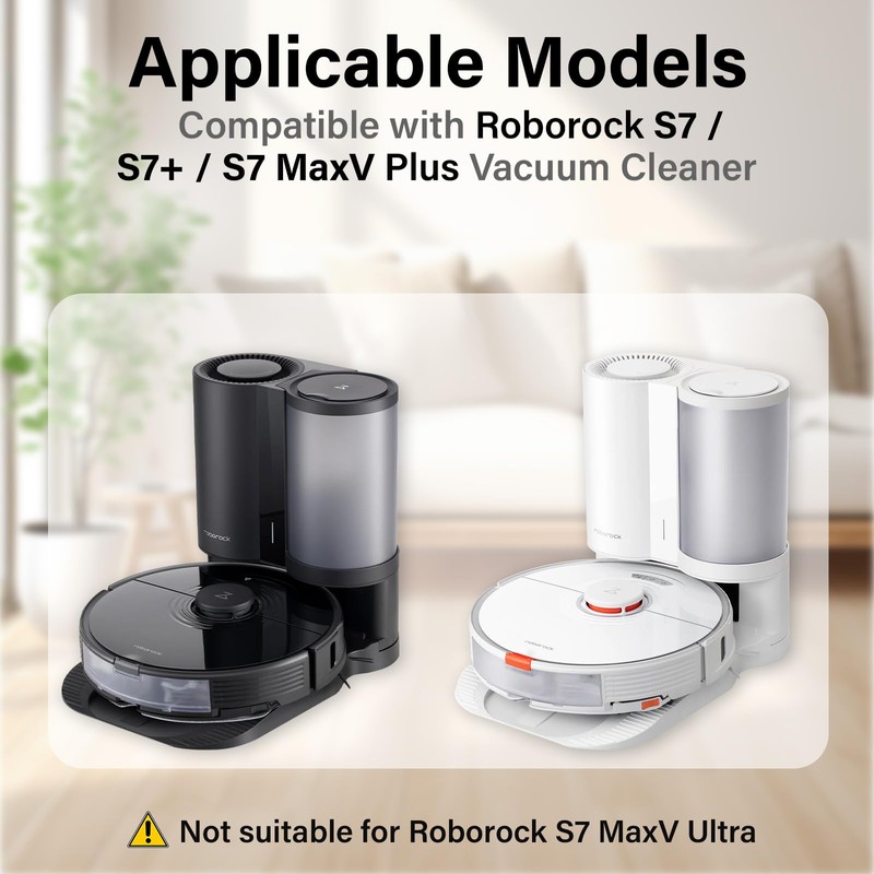 Dust Bag for Roborock S7 / S7+ Vacuum Cleaner Auto-Empty