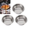 3pcs 54mm Coffee Filter Basket Stainless Steel Portafilter Basket Cup