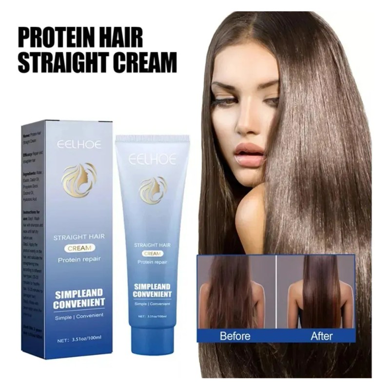 Mzhl - Crema Para Alisar El Cabello Para Hombres Y