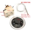 Thermostat 50-300°C, AC 250V 16A Temperaturregler Backofenthermostat Ersatz für Backofen