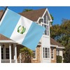 Large Guatemala Flag,3x5 FT Guatemalan 75D Outdoor Banner,Guatemalans Decor for