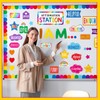 Mooliwe Affirmation Station Bulletin Board Set Motivational Bulletin Board for