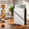 25 Pack 2.5KG Coffee Bags with Valve Large Capacity Stand