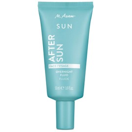 M. Asam Sun After Sun Overnight Fluid (50 ml) | After Sun Lotion with Aloe Vera and Hyaluronic for Intensive Hydration, Soothing Skin Care After Sun