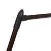 Household Essentials Valet Folding Clothes Rack, Strong Metal X-Frame, Chic