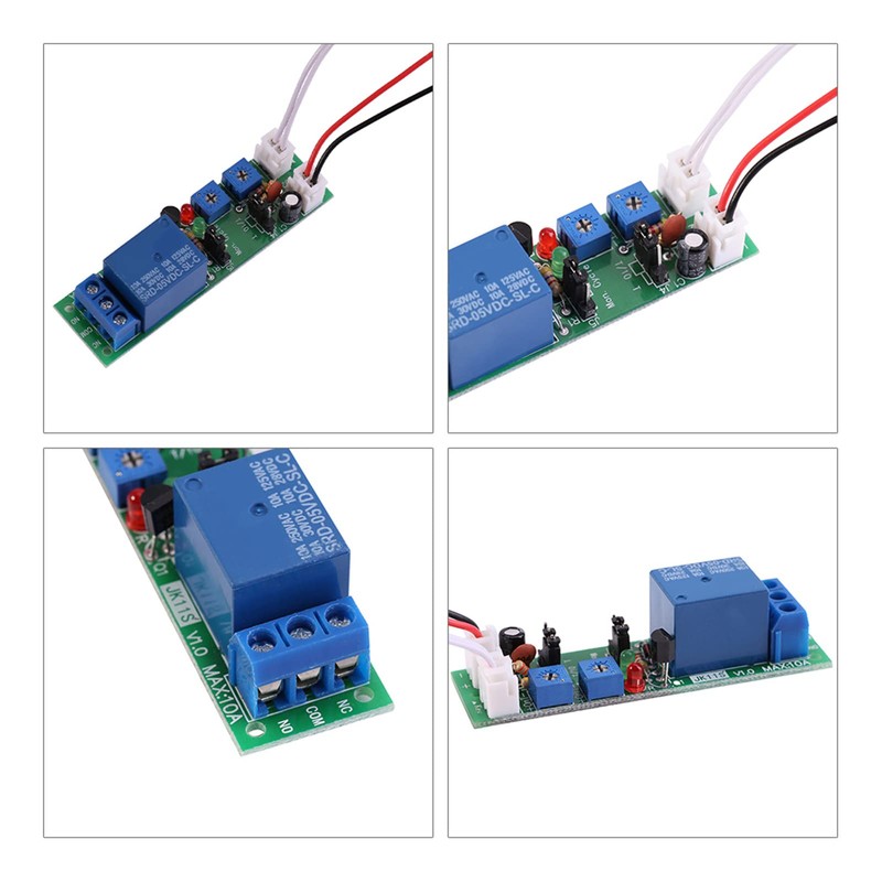 DC 12V Timer Switch Module - Adjustable Delay Turn Off