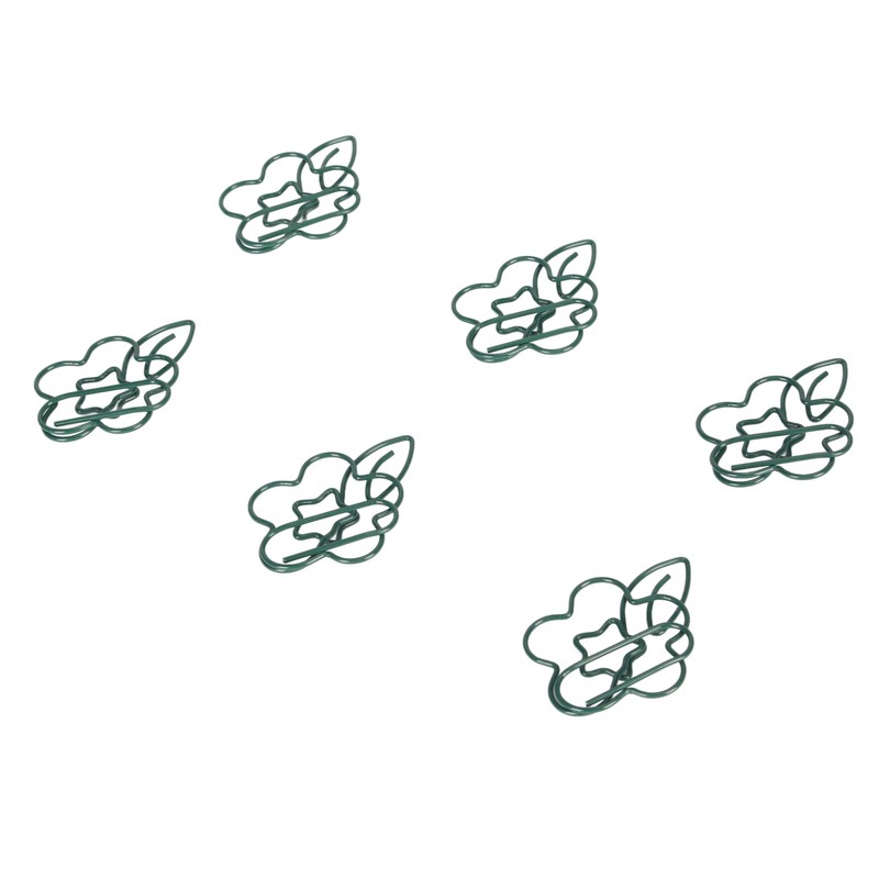 90pcs Metal Paper Clips Creatively Cute Paper Clips Small Portable