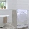 Washer/Dryer Cover,Zipper Design,Waterproof Dust-proof Moderately Sunscreen,(W27 D31 H38in) for Outdoor