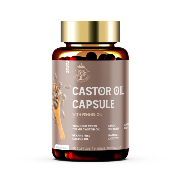 King of Natural Products CASTOR OIL CAPSULE | DIATARY SUPPLEMENT