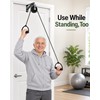 Over Door Shoulder Pulley - Screw-Fastened Bracket and Two Handles