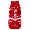 Lovely Snowflake Pet Clothing Winter Christmas Sweater Warm Clothes for