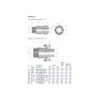 Gebo Fittings Malleable Cast Iron Clamp Connector I, Internal Thread