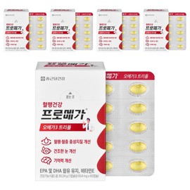 Promega Genuine Omega 3 Triple, 60 tablets, 5 units / 프로메가 정품 오메가3 트리플, 60정, 5개