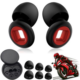 Artevive Moto Earplugs, 27 db, Reusable Artevive Earplugs, Artvive Snoring Silent Earplugs, Motorcycle Noise Reducing Earplugs, Earplugs for Sleeping and Noise Reduction