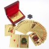 RedBeryl Gold Plastic Playing Cards with Exclusive Case, Gold (GOLD