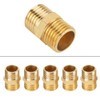 Hilitand 10 Pcs Hex Reducing Nipple, 1/4 BSP to 1/4