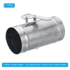 PATIKIL 4" HVAC Duct Manual Volume Damper, Metal Adjustment Airflow