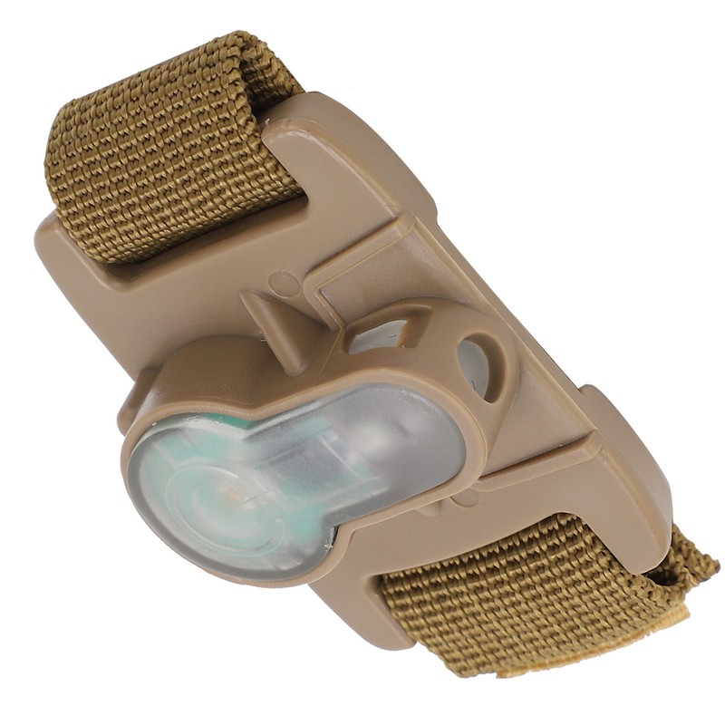 Outdoor Mini Survival Light IPX8 Waterproof Safety Signal Lamp with