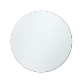 Better Bevel 24" x 24" Frameless Round Mirror | Polished Edge