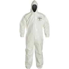 Dupont Disposable Chemical HAZMAT Painting Protective Coveralls Safety Bunny Suit 3XL