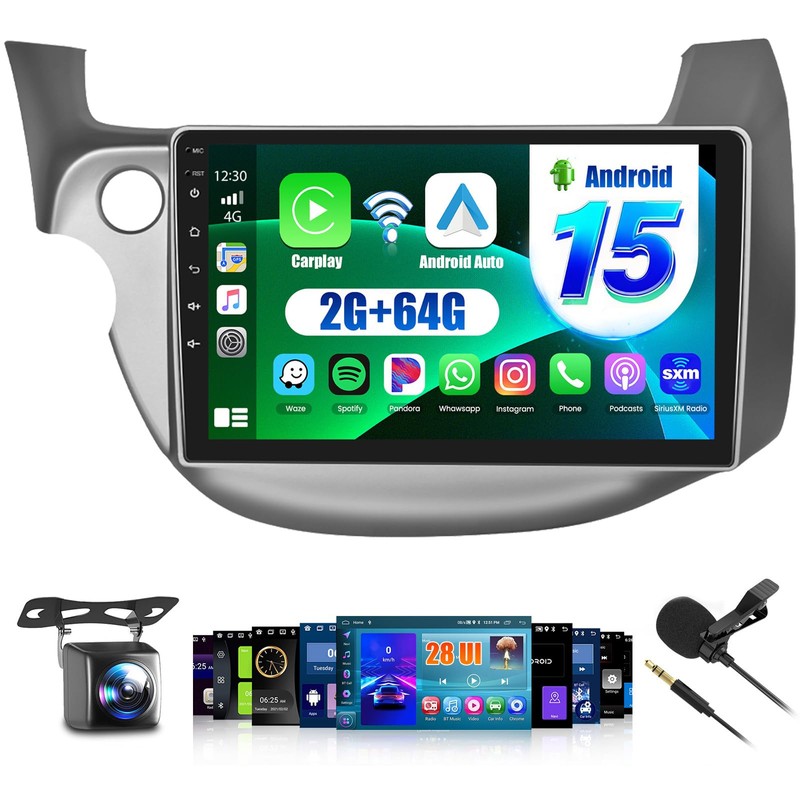 Inefala 2+64G Stereo for Honda Fit 2008 2009 2010 2011