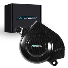 Funparts Sur Ron Engine Cover,Carbon Fiber Motorcycle Engine Guards Motor Guards Cover for Surron Sur Ron Light Bee X/S/L1E Segway X260 X160 Electric Dirt Bike