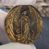 LZWIN The Archangel Saint Michael Christian Challenge Coin - 1.57